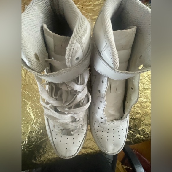 White OG, vintage Air Jordan Nike size 9 high top - Picture 1 of 14